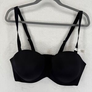 Ambrielle 40DD Black Multiway Strapless Full Figure‎ Bra